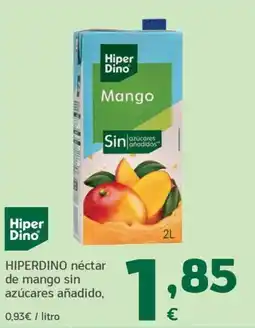 HiperDino HiperDino néctar de mango sin azúcares añadido oferta