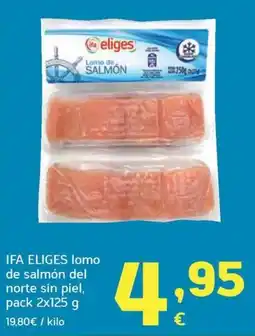 HiperDino ifa eliges lomo de salmón oferta