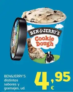 HiperDino Ben&Jerry's cookie dough oferta