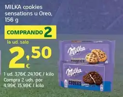 HiperDino Milka cookies sensations u Oreo oferta