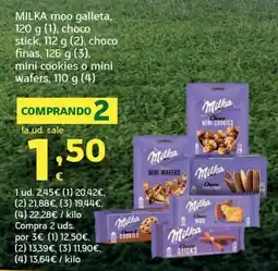 HiperDino Milka moo galleta oferta