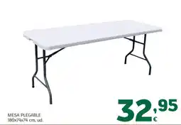HiperDino Mesa plegable oferta