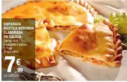 E.Leclerc empanada rústica redonda oferta