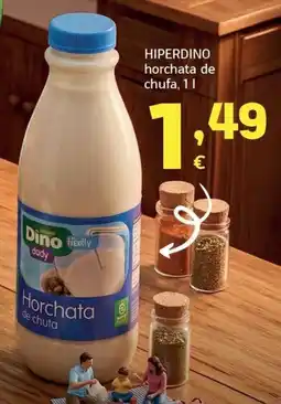HiperDino Hiprdino horchata de chufa oferta