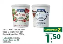 HiperDino Kaiku Kéfir natural oferta