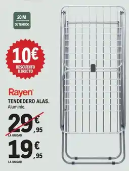 E.Leclerc Rayen tendedero alas oferta