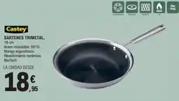 E.Leclerc Castey sartenes trimetal oferta