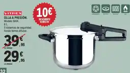 E.Leclerc Vitrex olla a presión modelo max oferta
