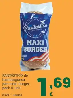 HiperDino Pantástico pan maxi burger oferta