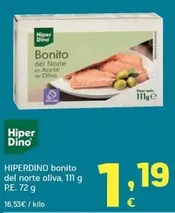 HiperDino Hiper Dino bonito del norte oliva oferta