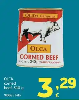 HiperDino Olca corned beef oferta