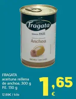 HiperDino Fragata aceituna rellena de anchoa oferta