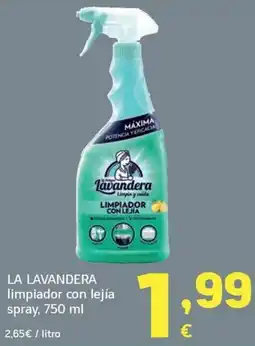 HiperDino La lavandera limpiador con lejía oferta