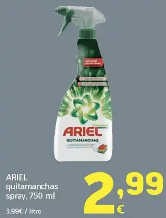 HiperDino Ariel quitamanchas spray oferta