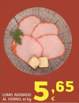 HiperDino Lomo adobado al horno oferta