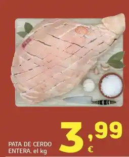 HiperDino Pata de cerdo entera oferta