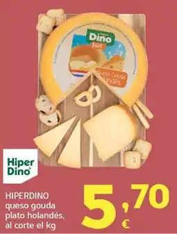 HiperDino HiperDino queso gouda plato holandés oferta