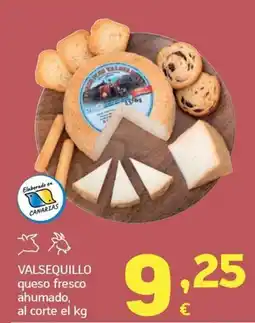 HiperDino Valsequillo queso fresco ahumado oferta