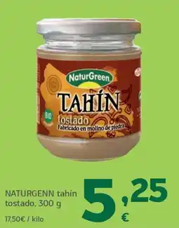 HiperDino Naturgreen tahín tostado oferta