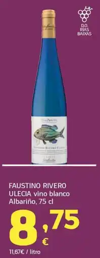 HiperDino Faustino rivero ulecia vino blanco oferta