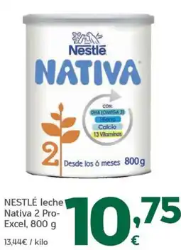 HiperDino Nestlé leche Nativa 2 Pro-Excel oferta