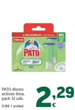 HiperDino Pato discos activos lima oferta
