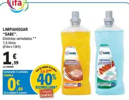 E.Leclerc Sabe limpiahogar oferta