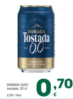 HiperDino Dorada tostada oferta