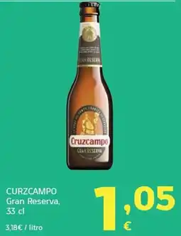 HiperDino Cruzcampo Gran Reserva oferta