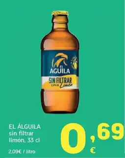 HiperDino El Águila sin filtrar limón oferta