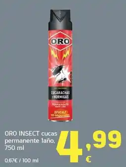 HiperDino Oro insect cucas oferta