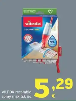 HiperDino vileda spray max g3 oferta