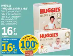 E.Leclerc Huggies extra care panales oferta