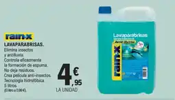E.Leclerc rainx lavaparabrisas oferta