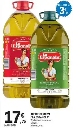 E.Leclerc La Española aceite de oliva oferta