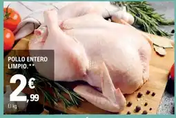 E.Leclerc Pollo entero limpio oferta