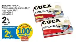 E.Leclerc Cuca sardinas oferta