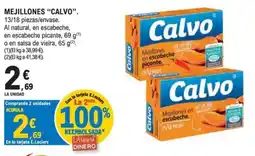 E.Leclerc Calvo mejillones en escabeche oferta