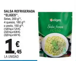 E.Leclerc eliges salsa fresca pesto oferta