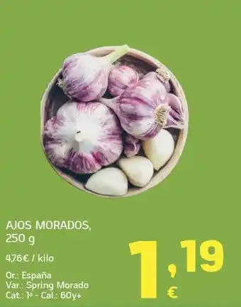 Ajos morados