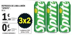 E.Leclerc Sprite refresco de lima-limón oferta