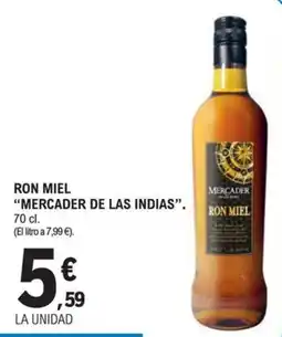E.Leclerc Mercader ron miel mercader de las indias oferta