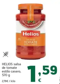 HiperDino Helios salsa de tomate estilo casero oferta