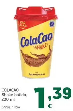 HiperDino Colacao shake batido oferta
