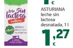 HiperDino Asturiana leche sin lactosa oferta