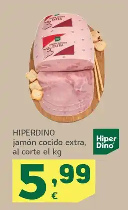 HiperDino HiperDino jamón cocido extra oferta