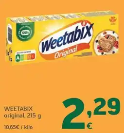 HiperDino Weetabix original oferta