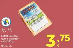 HiperDino Lomo Gallego queso ahumado oferta