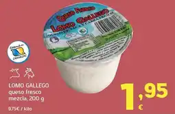 HiperDino Lomo Gallego queso fresco mezcla oferta