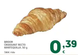 HiperDino Bridor croissant recto mantequilla oferta